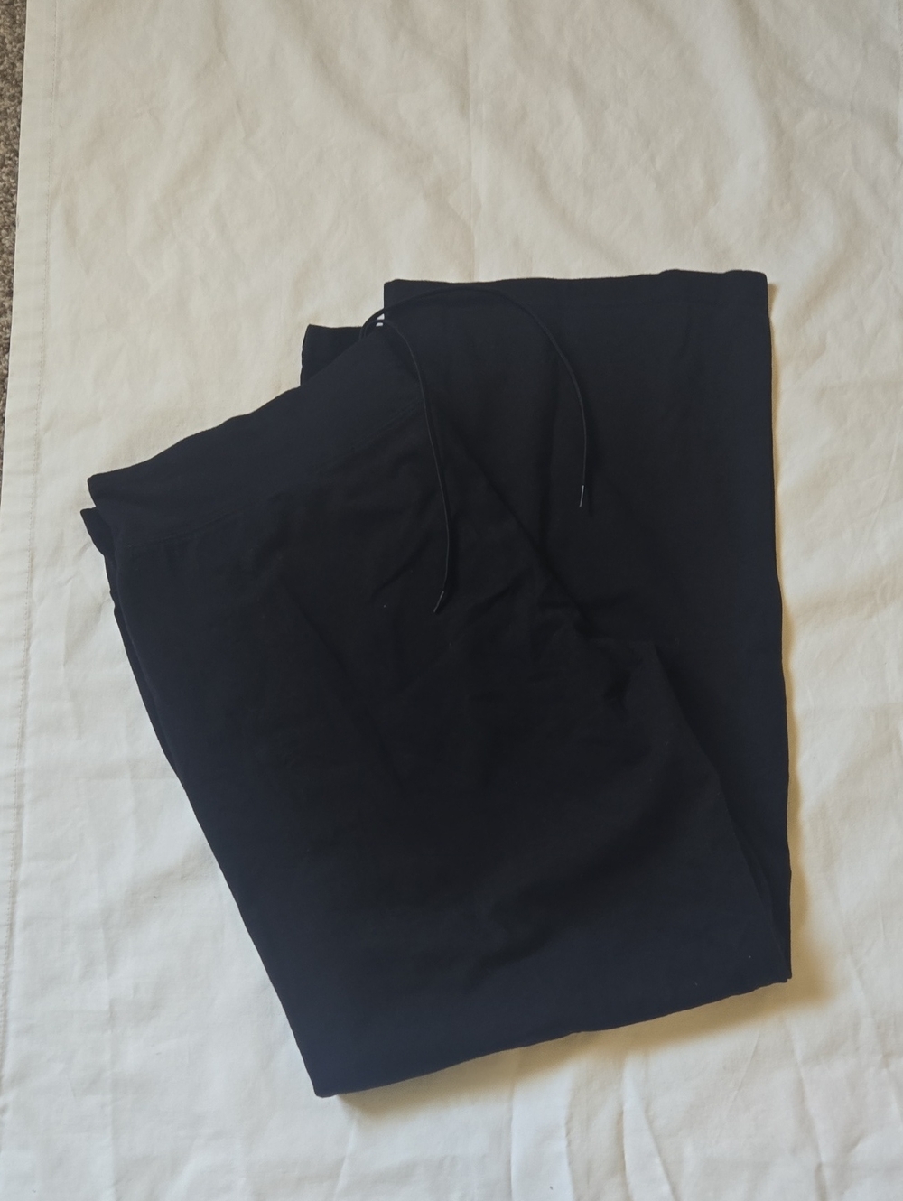Athletic Works Black Wide Leg Yoga Pants⁸